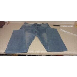 True Religion GENO Men’s 28 Relaxed Slim Single Needle Blue Denim Jeans NWT $159